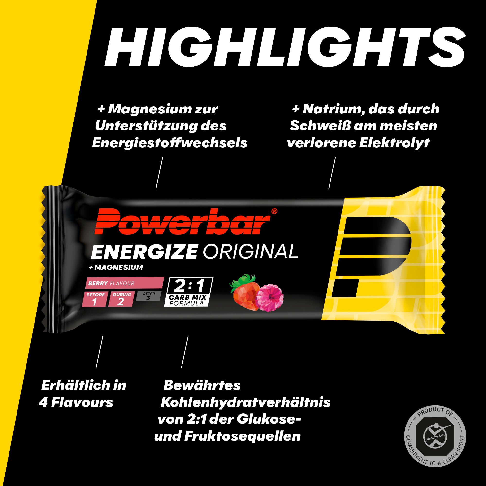 highlight image for Energize Original - 1 Box (15 x 55g) Berry