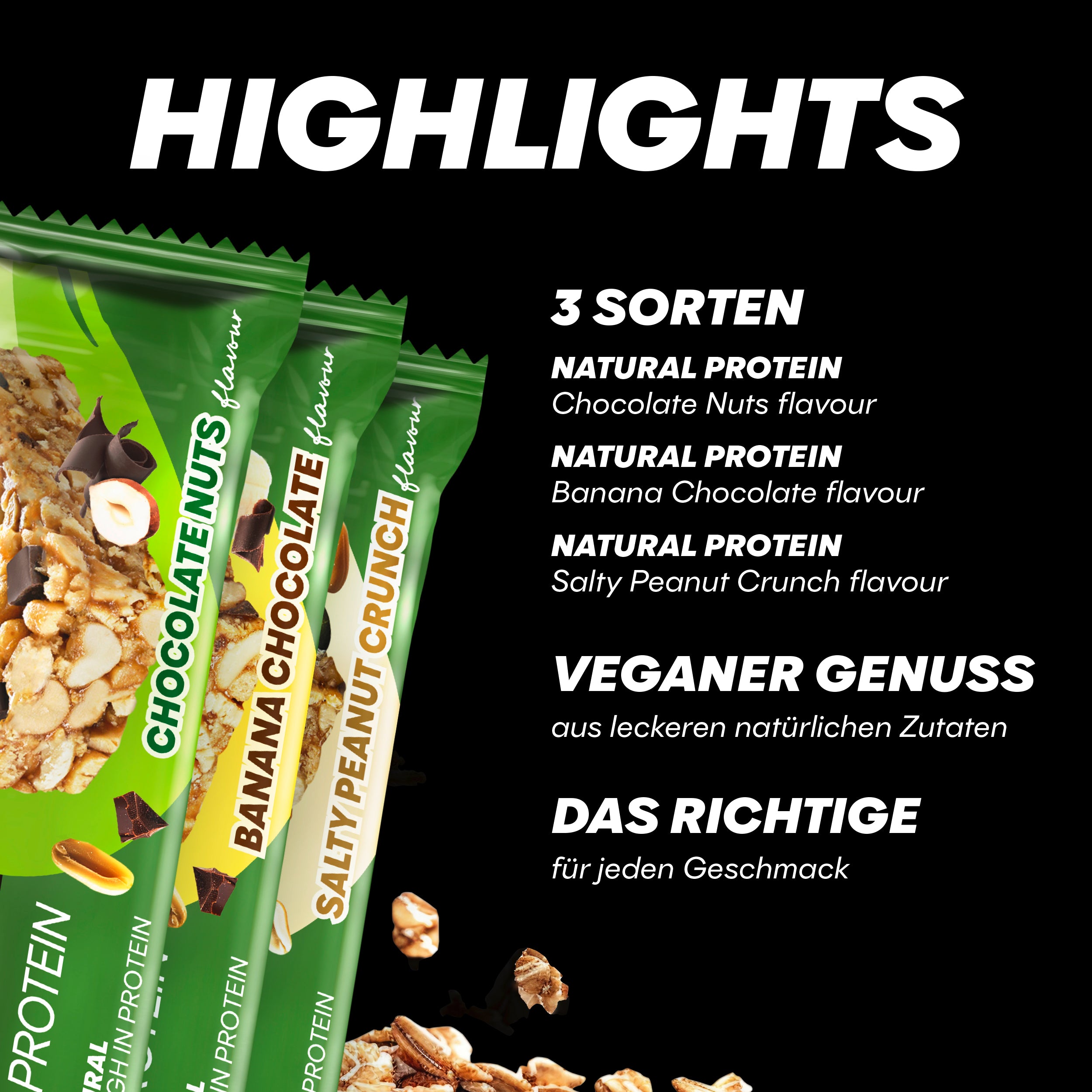 highlight image for Natural Protein - Multiflavour Box - 12x40g