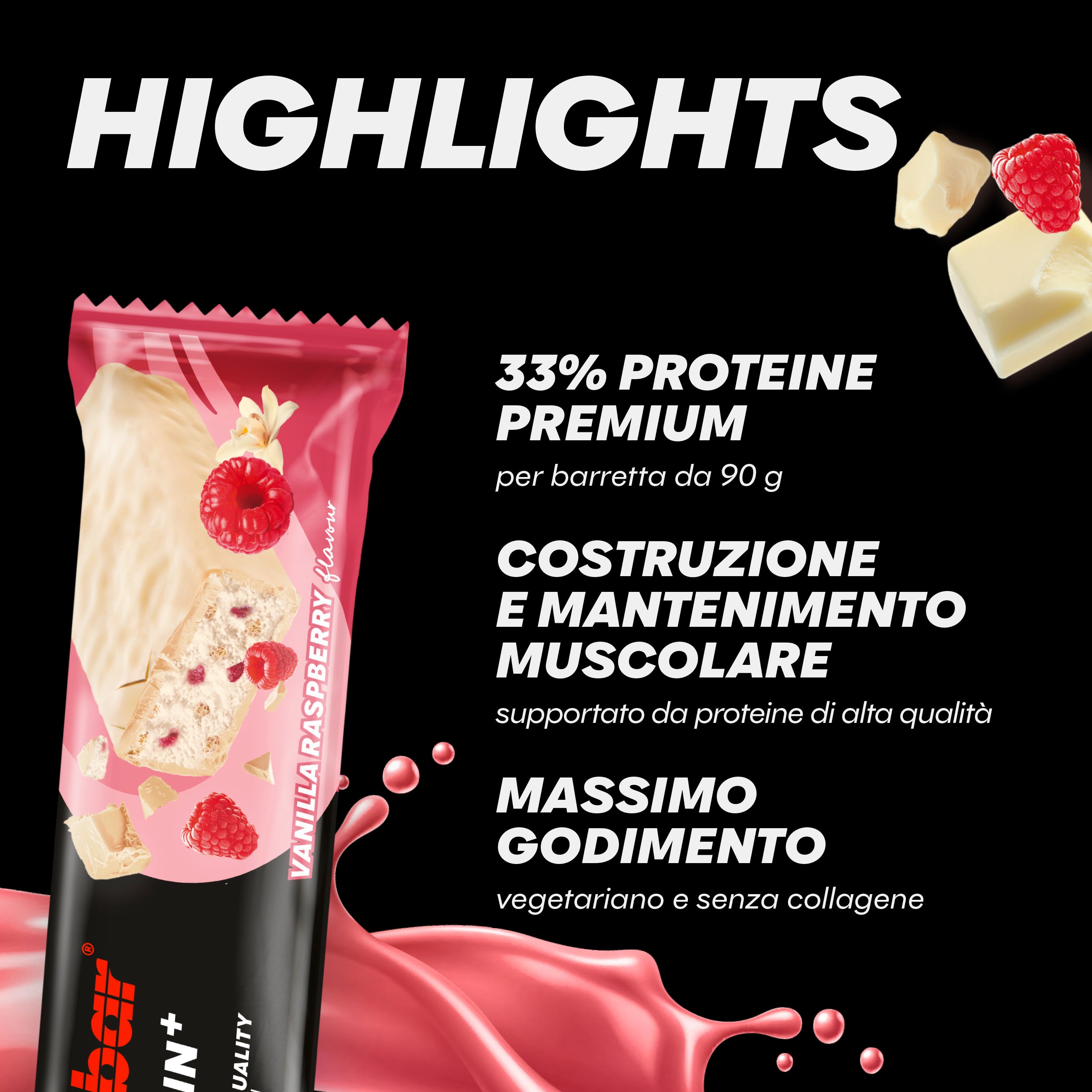 highlight image for Barrette 33% Protein+ ad alto contenuto proteico