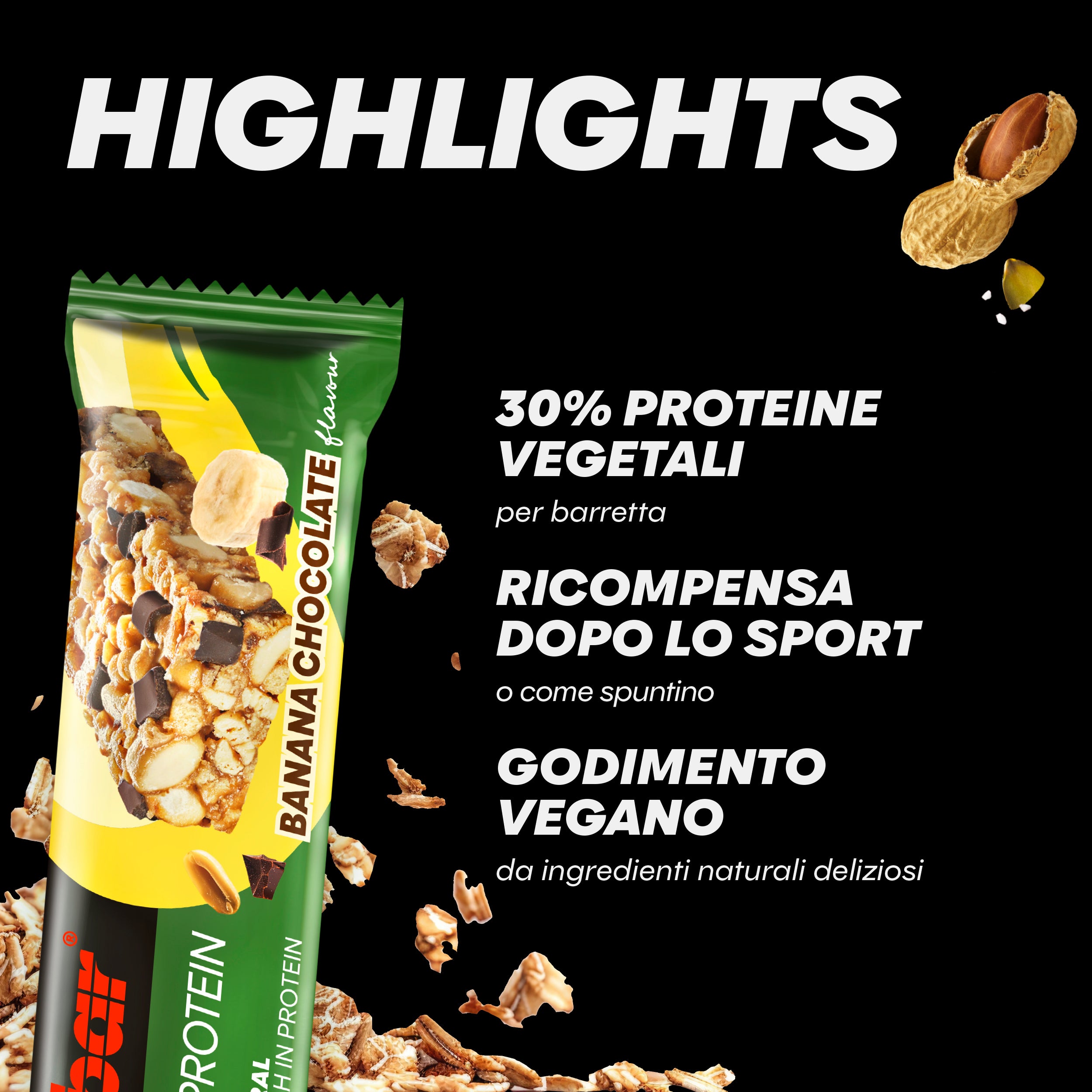 highlight image for Natural Protein - Barrette proteiche vegane
