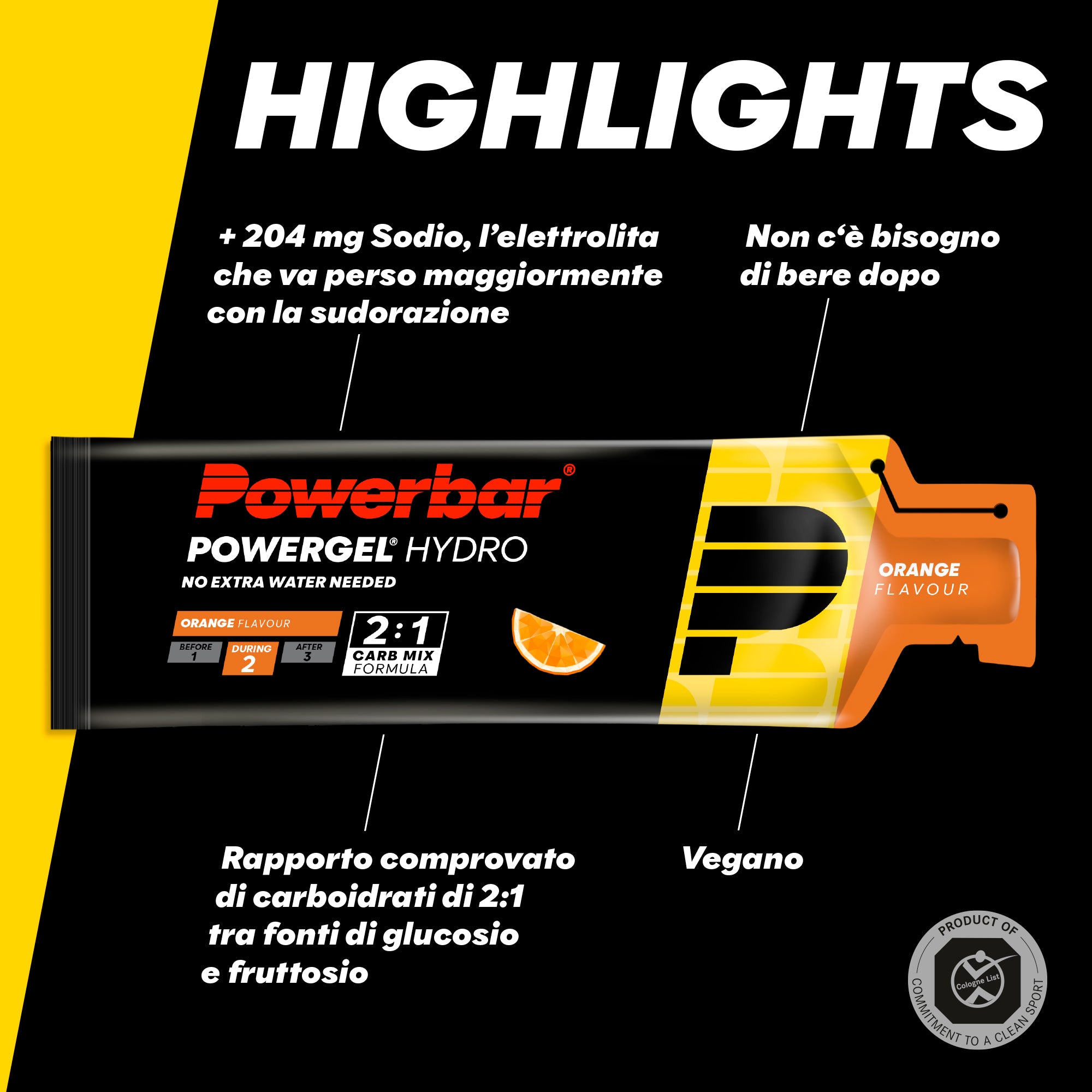 highlight image for PowerGel Hydro - Gel energetico