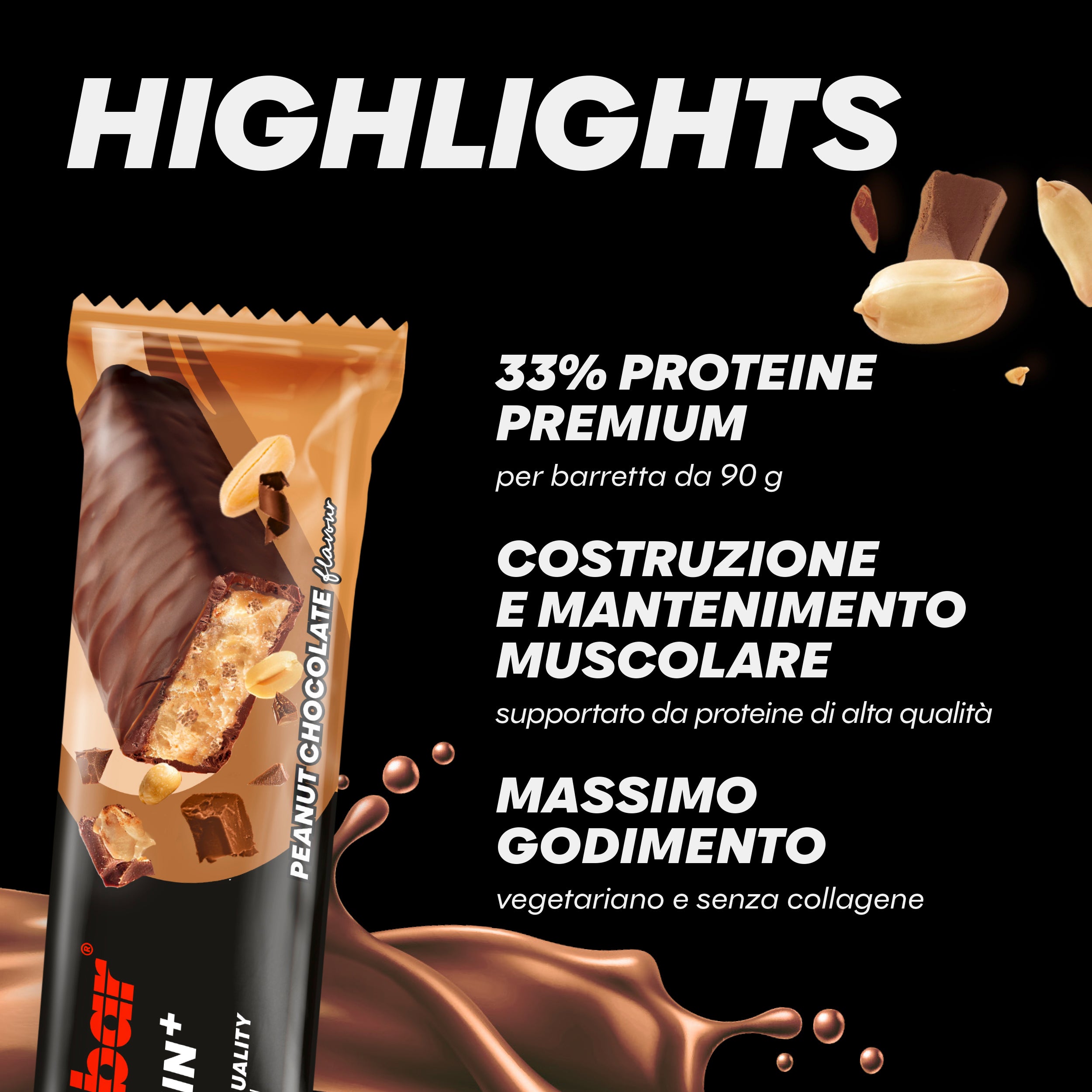 highlight image for Barrette 33% Protein+ ad alto contenuto proteico