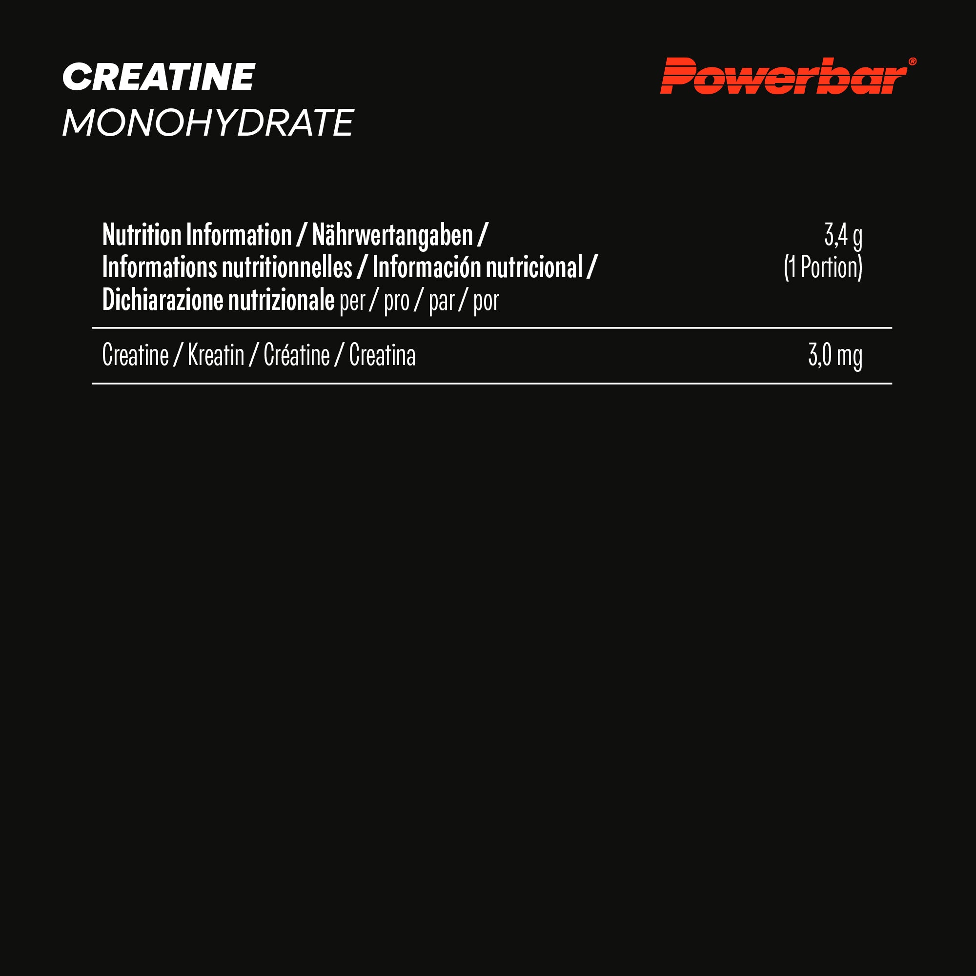nutrition image for CREATINE MONOHYDRATE POWDER 300g - Box (1x300g) Neutral