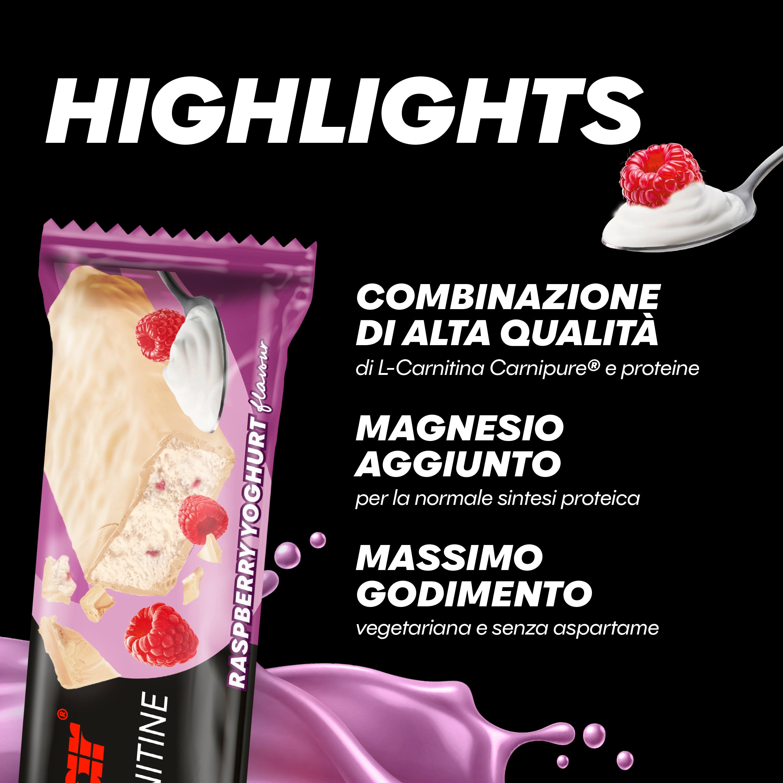 highlight image for Protein+ L-Carnitina - Barrette proteiche