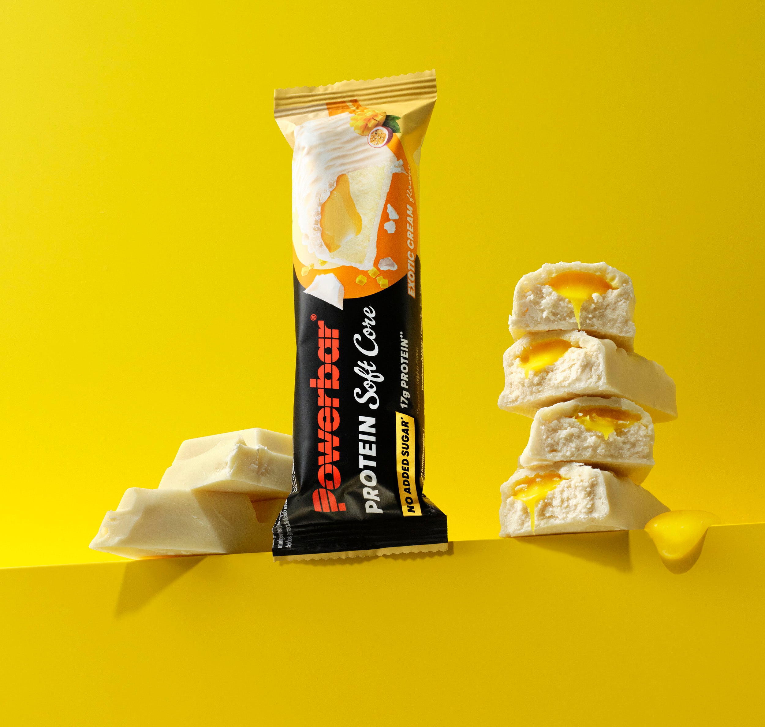 usp image for Protein Soft Core - 4 Riegel (4 x 48g) Exotic Cream