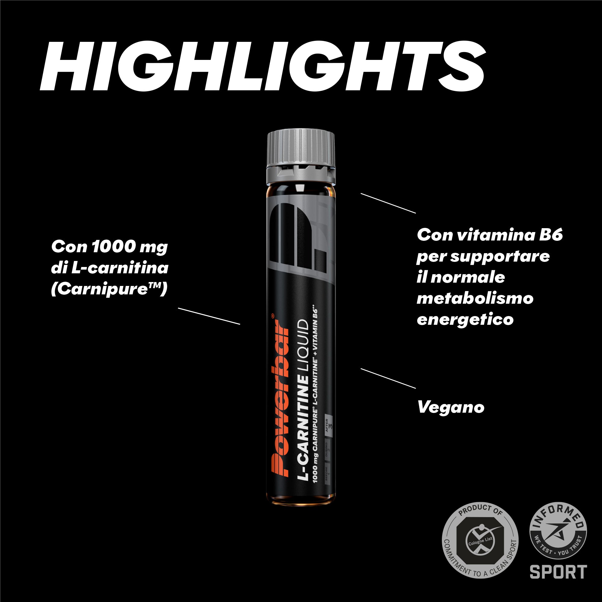 highlight image for Fiale di L-carnitina liquida