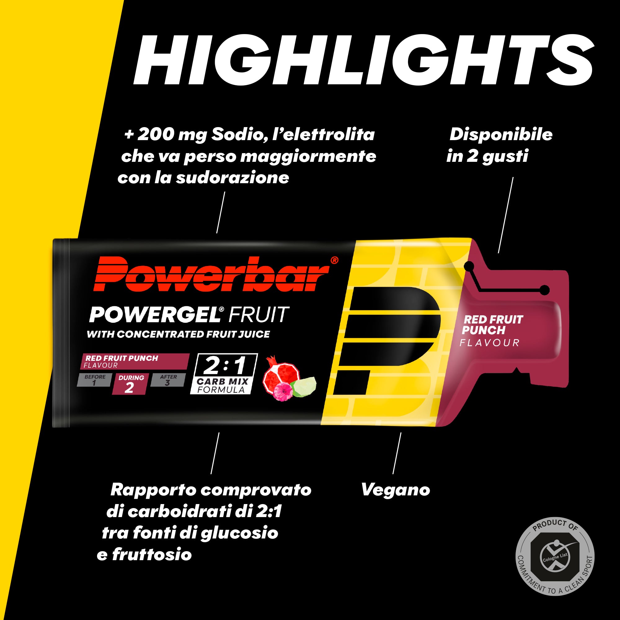 highlight image for PowerGel Fruit - Gel energetico