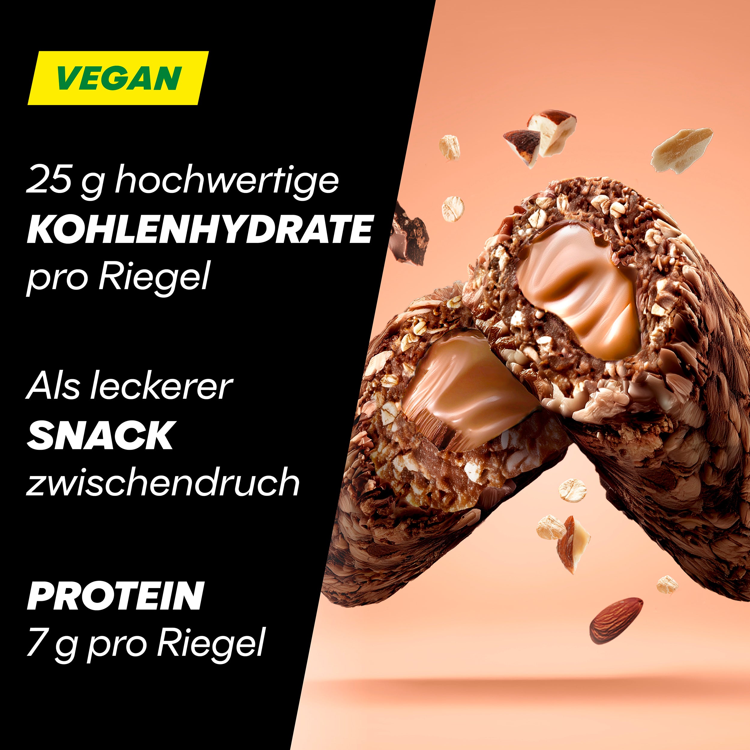 usp image for Powerbar Oat Energy - 15 Riegel (15 x 50g) Cacao Almond