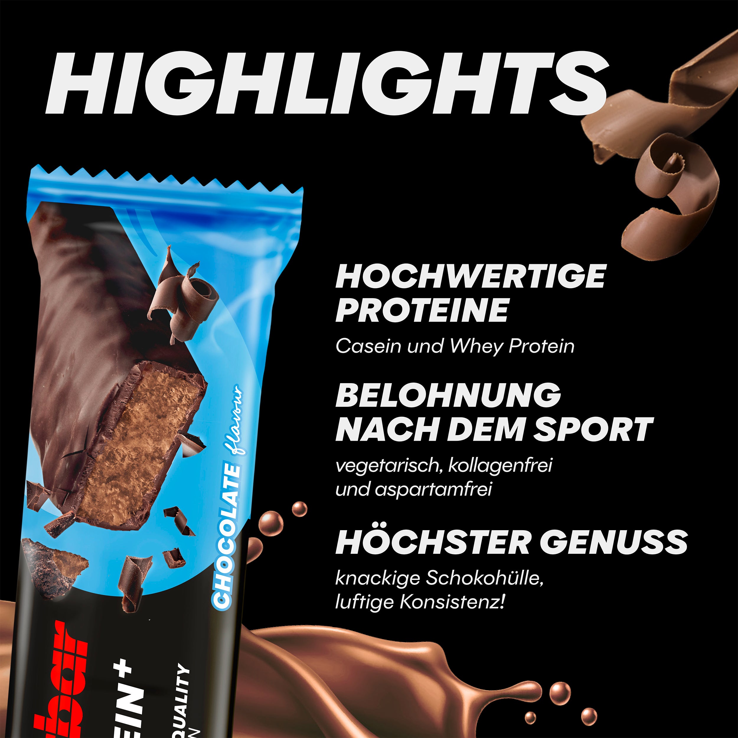 highlight image for 30% Protein Plus - 1 Box (15 x 55g) Chocolate