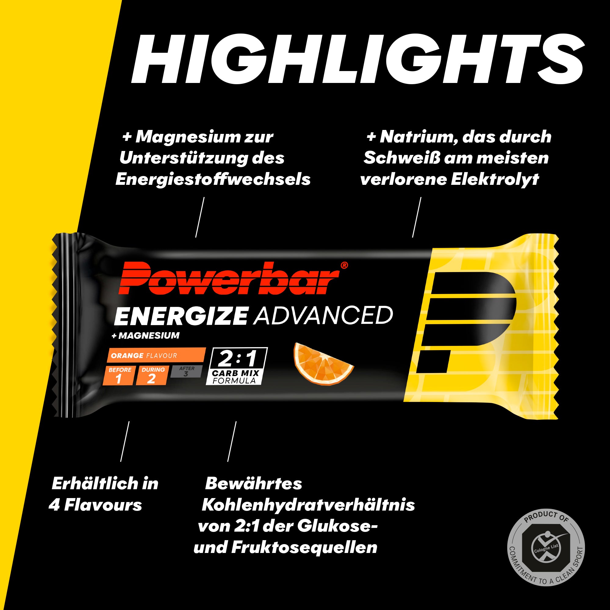 highlight image for Energize Advanced (15x55g) - 1 Box (15 x 55g) Orange